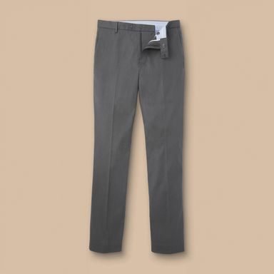 KnowledgeCotton Apparel Corduroy Chino Pants — Chocolate Plum