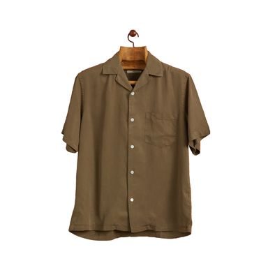 Lyocelový overshirt Portuguese Flannel Outdoors — Salt