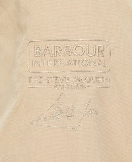 Barbour International Steve McQueen™ Rectifier Harrington Jacket — Military Brown