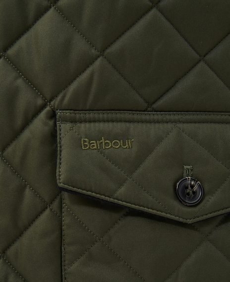 Barbour Horton Quilted Jacket — Sage