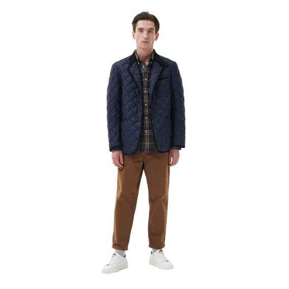 Barbour Modern Liddesdale Quilted Jacket — Classic Navy