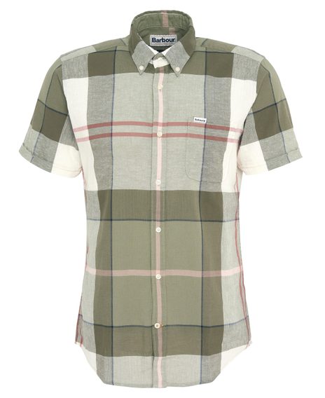 Barbour Douglas Short-Sleeved Tailored Shirt — Glenmore Tartan