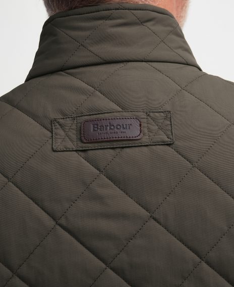 Barbour Fernwood Quilted Gilet — Dark Olive