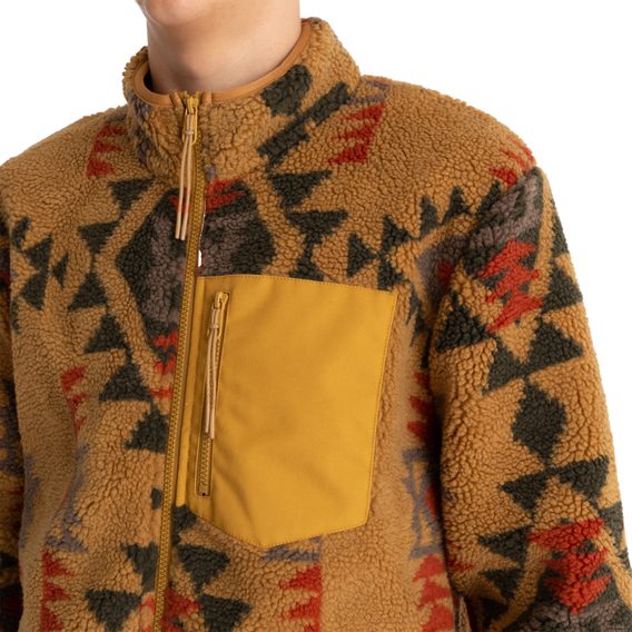 Revolution Printed Fleece — Brown