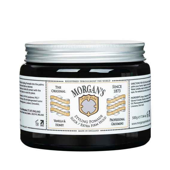 Morgan's Pomade Vanilla & Honey Slick Extra Firm Hold - pomáda na vlasy (500 ml)