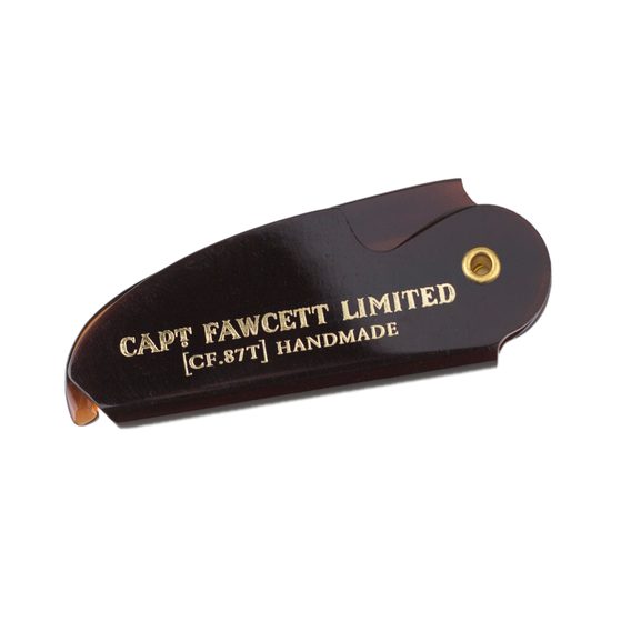 Dárková sada vosku a skládacího hřebínku na knír Cpt. Fawcett (CF.87T) - Lavender