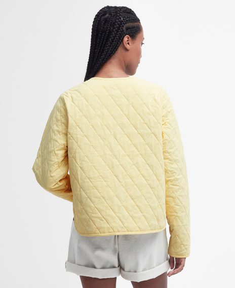 Barbour Caroline Quilted Jacket — Lemon Souffle