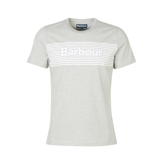 Bavlněné tričko Barbour Coundon Graphic Tee - Grey Marl