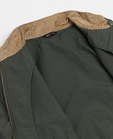 Barbour International Steve McQueen™ Rectifier Harrington Jacket — Sage