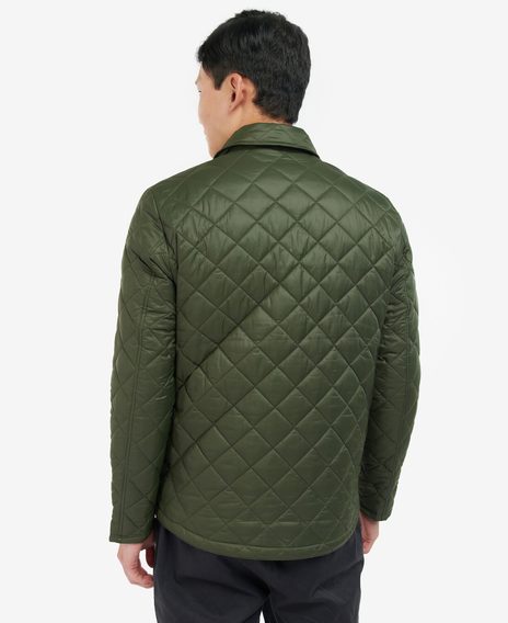 Barbour Newbie Quilted Jacket — Olive