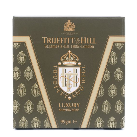 Luxusní mýdlo na holení Truefitt & Hill ve dřevěné misce - Lavender (99 g)