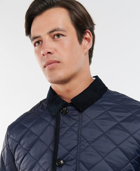 Barbour Winter Liddesdale Quilted Jacket — Navy