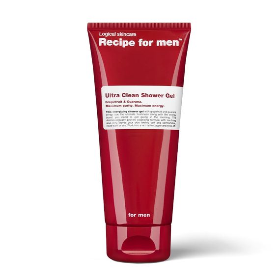 Osvěžující sprchový gel Recipe for Men Ultra Clean (200 ml)