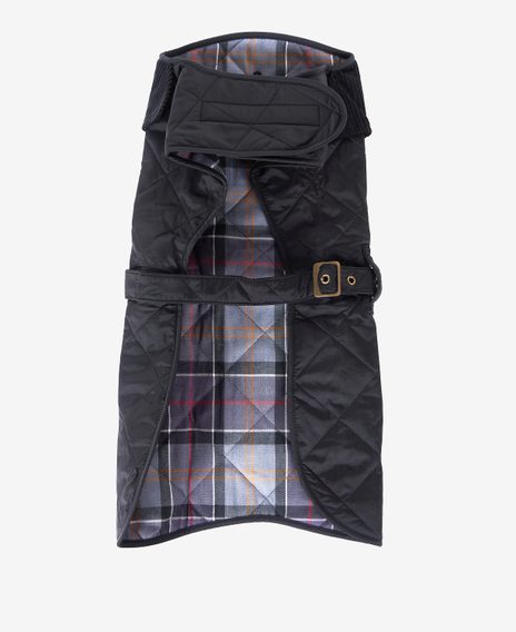 Barbour Quilted Dog Coat — Black