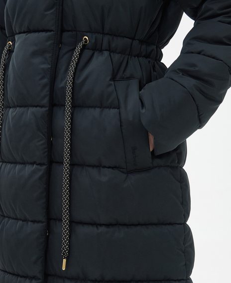 Barbour Alexandria Quilted Jacket — Classic Black