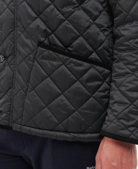 Barbour Winter Liddesdale Quilted Jacket — Black