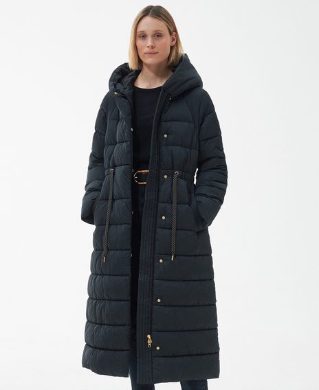 Barbour Alexandria Quilted Jacket — Classic Black