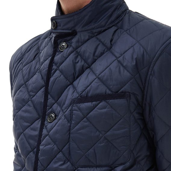 Barbour Modern Liddesdale Quilted Jacket — Classic Navy