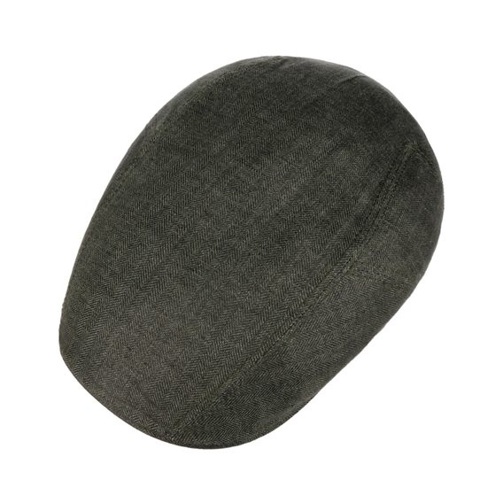 Steson Linen Ivy Cap — Dark Grey