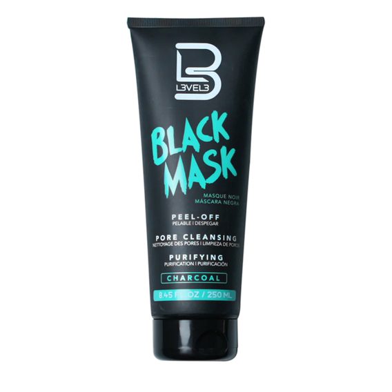 Černá obličejová maska (250 ml)
