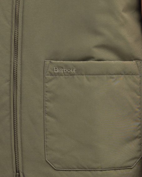 Barbour Harpen Padded Gilet — Olive