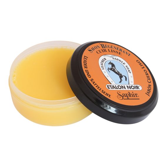 Čistící mýdlo na hladkou kůži Saphir Saddle Soap (75 ml)