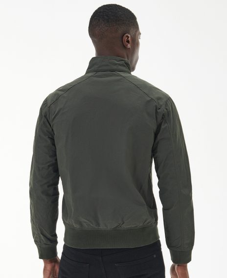 Barbour International Steve McQueen™ Rectifier Harrington Jacket — Sage