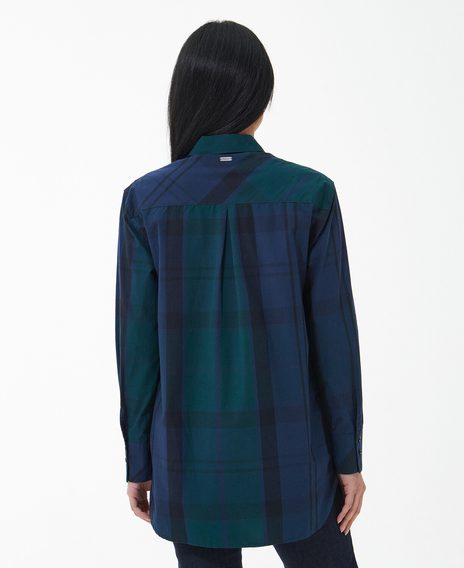 Barbour Perthshire Shirt — Sage Tartan