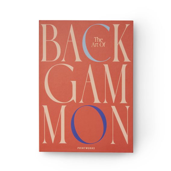 Prémiové vrhcáby Printworks — Art of Backgammon