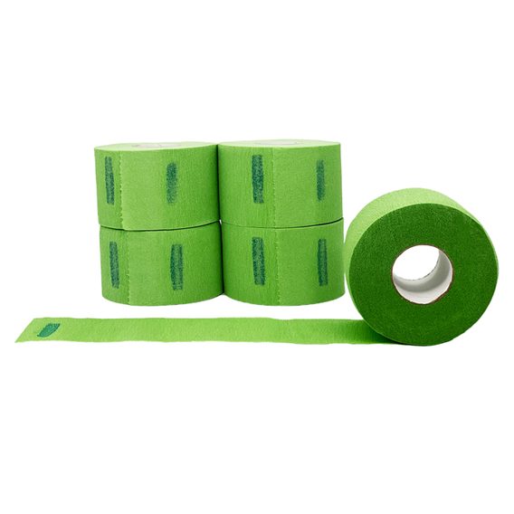 Holičské pásky na krk - zelené (500 ks)