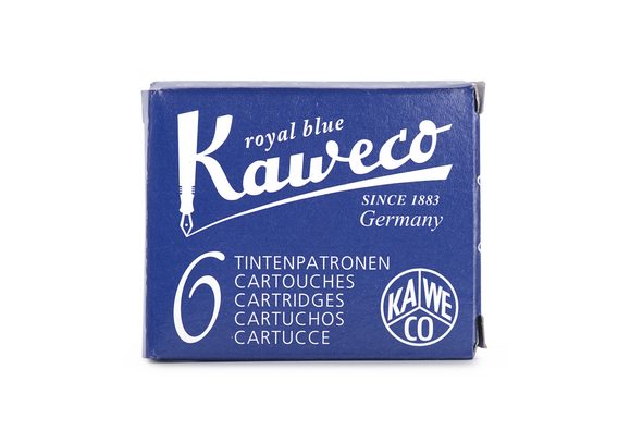 Inkoustové bombičky Kaweco - modré (6 ks)