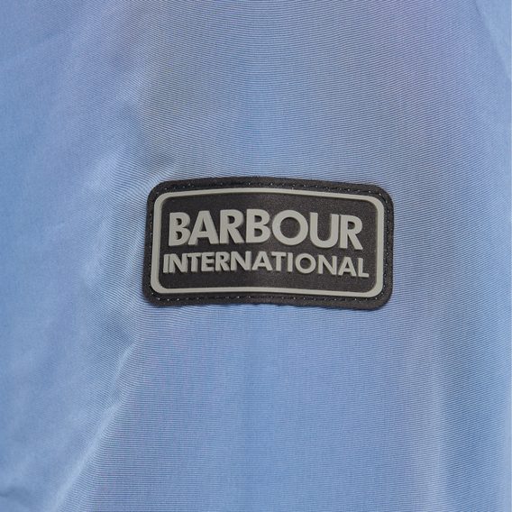 Overshirt se zapínáním na zip Barbour International Ray - Blue Horizon