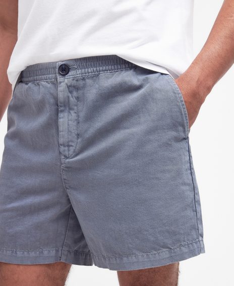 Barbour Melonby Shorts — Dark Chambray