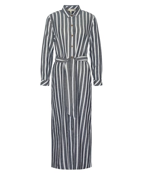 Barbour Annalise Striped Shirt Dress