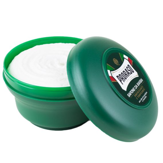 Osvěžující mýdlo na holení Proraso Green - eukalyptus (150 ml)