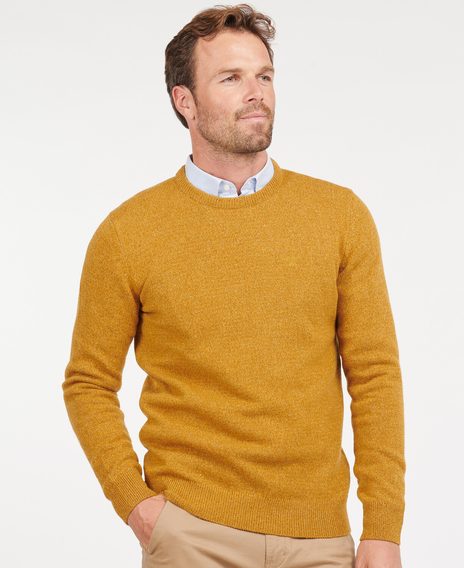Barbour Tisbury Crew Neck Sweater — Copper