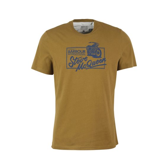 Barbour International Eddie T-Shirt — Archive Olive