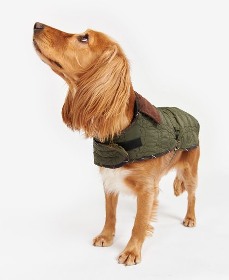 Barbour Dog Bone Quilted Dog Coat