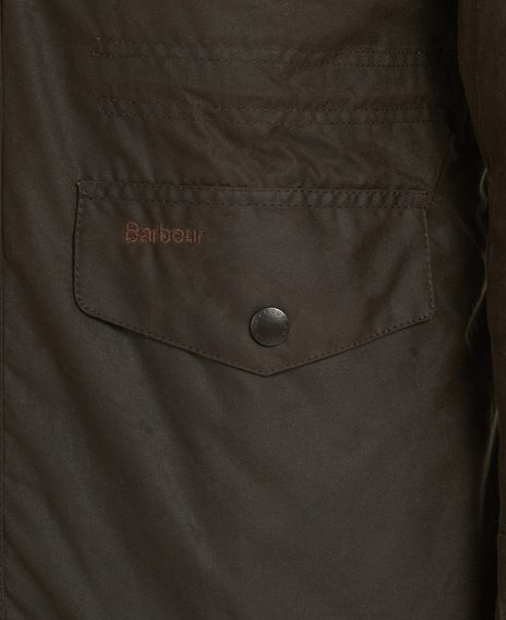 Barbour Sapper Wax Jacket — Olive