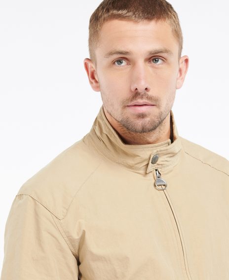 Barbour International Steve McQueen™ Rectifier Harrington Jacket — Military Brown