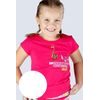 Dívčí tričko s krátkým rukávem Disco VI 28003P - bílá