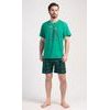 Pánské pyžamo šortky Outdoor - zelená
