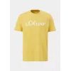 Pánské tričko s krátkým rukávem s.Oliver žluté