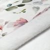 Dámský dlouhý župan s šálovým límcem Fiora - Růžové květy