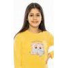 Dětské pyžamo dlouhé Méďové - žlutá