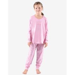 GINA dětské pyžamo dlouhé dívčí 29007P - cukrová fruktóza
