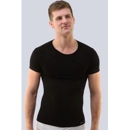 Pánské tričko s krátkým rukávem GINA Bamboo PureLine 58003P - černá