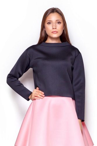 Dámská halenka FIGL M341 black Dámská halenka FIGL M341 black