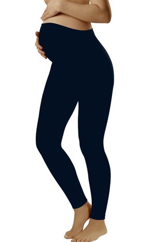 Těhotenské legíny Leggins long blue Těhotenské legíny Leggins long blue