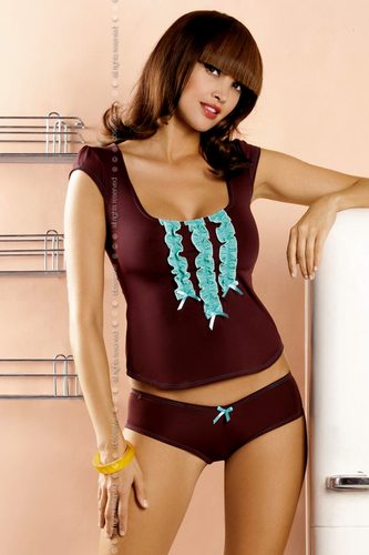 Dámská souprava OBSESSIVE Gossip top shorts Dámská souprava OBSESSIVE Gossip top shorts
